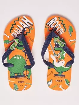 Шлепанцы Dupe Play, оранжевый
