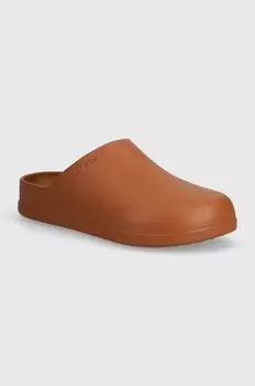 Шлепанцы Dylan Clog Crocs, коричневый