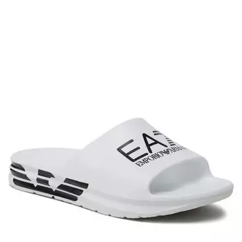 Шлепанцы EA7 Emporio Armani, белый