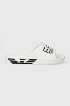 Шлепанцы EA7 Emporio Armani, белый