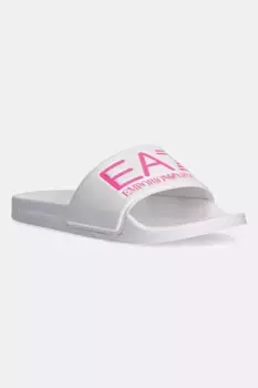 Шлепанцы EA7 Emporio Armani, белый