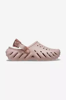 Шлепанцы Echo Clog Crocs, бежевый
