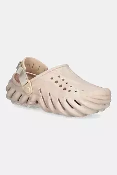 Шлепанцы Echo Marbled Clog Crocs, розовый