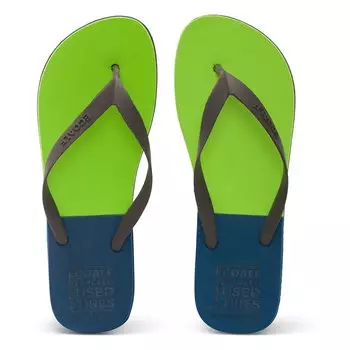 Шлепанцы Ecoalf Bicolor, зеленый