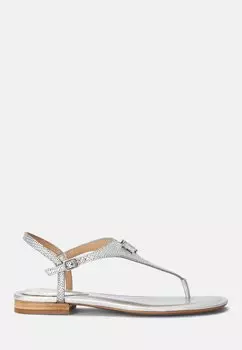 Шлепанцы ELLINGTON Lauren Ralph Lauren, цвет polished silver