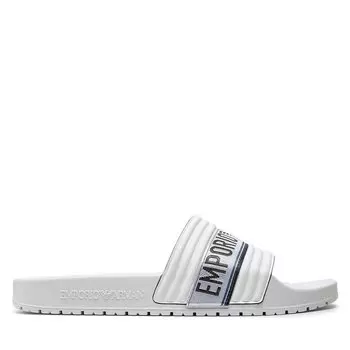 Шлепанцы Emporio Armani XVPS06 XN999 T635 White+White Avio, белый