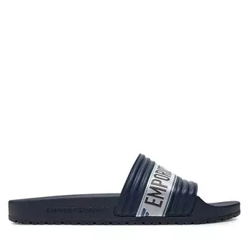 Шлепанцы Emporio Armani XVPS06 XN999 T637 Navy+White Avio, темно-синий