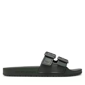 Шлепанцы Emporio Armani XVPS09 XN998 S132 Military+Military, хаки