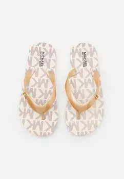Шлепанцы ENDINE KENDRY Michael Kors Kids, цвет vanilla/pale gold