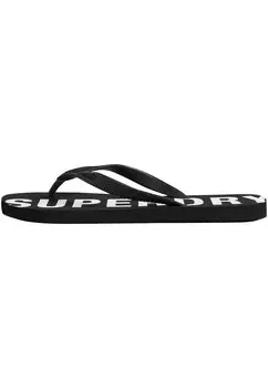 Шлепанцы ESSENTIAL Superdry, черный