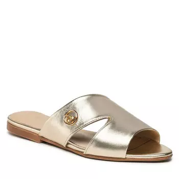 Шлепанцы Eva Longoria, золото
