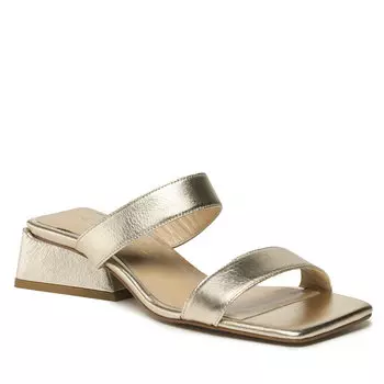 Шлепанцы Eva Longoria, золото