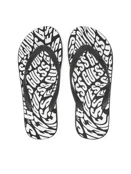 Шлепанцы F5Gz07 Bb00H Guess, черный