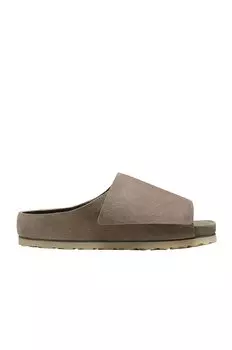 Шлепанцы Fear Of God X Birkenstock The Los Feliz Suede, цвет Ash