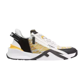 Шлепанцы Fendi Flow FF Motif Slip-On Yellow, желтый