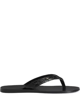 Шлепанцы Филимон Giuseppe Zanotti, черный