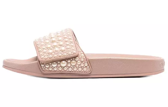 Шлепанцы Fitz с жемчужным декором Jimmy Choo