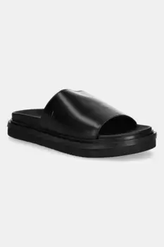 Шлепанцы FLAT MOLDED SANDAL SLIDE Calvin Klein Jeans, черный
