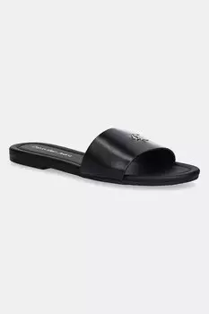 Шлепанцы FLAT SANDAL SLIDE MG Calvin Klein Jeans, черный