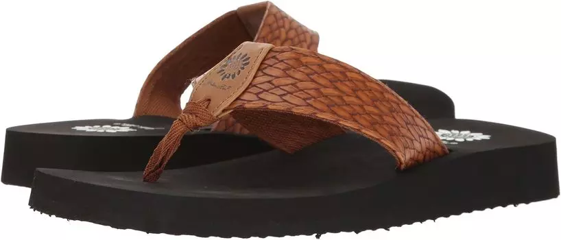 Шлепанцы Flax Yellow Box, цвет Tan