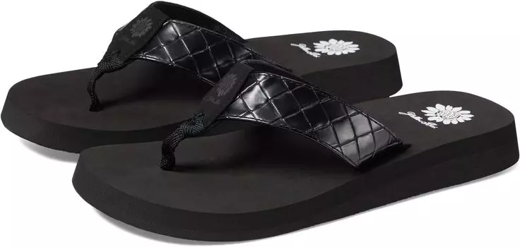 Шлепанцы Flophop Yellow Box, черный