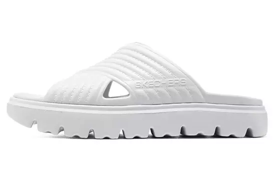 Шлепанцы Foamies женские белые Skechers