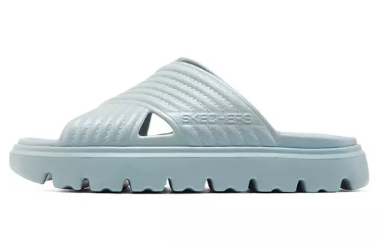 Шлепанцы Foamies женские мятно-зеленые Skechers