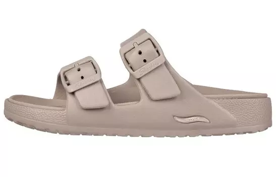 Шлепанцы Foamies женские, серо-коричневые Skechers