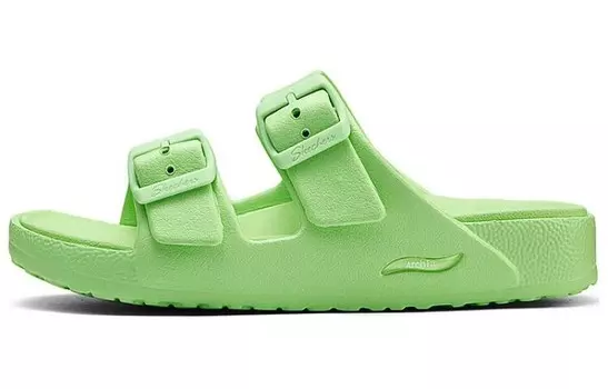 Шлепанцы Foamies женские зеленые Skechers