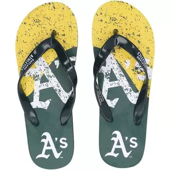 Шлепанцы FOCO Oakland Athletics