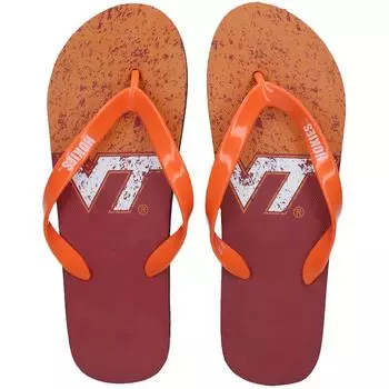 Шлепанцы FOCO Virginia Tech Hokies