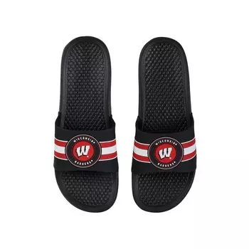 Шлепанцы FOCO Wisconsin Badgers