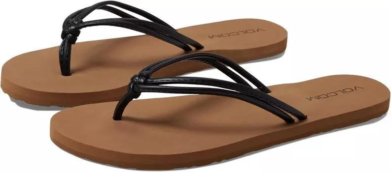 Шлепанцы Forever and Ever II Volcom, черный