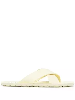 Шлепанцы Franky с перекрестными ремешками Senso, желтый