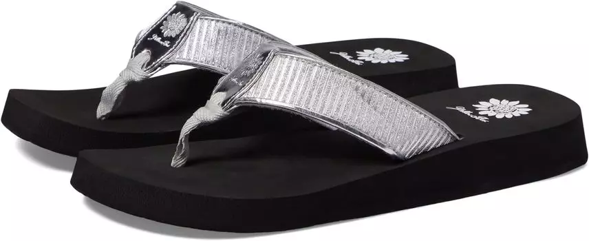 Шлепанцы Freehold Yellow Box, цвет Silver