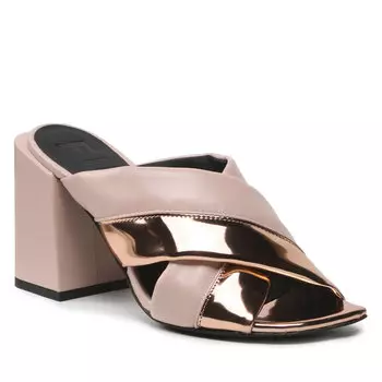 Шлепанцы Furla CrossS, розовый