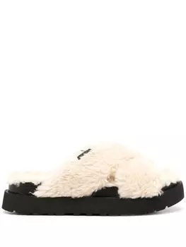 Шлепанцы Fuzz Sugar UGG, бежевый