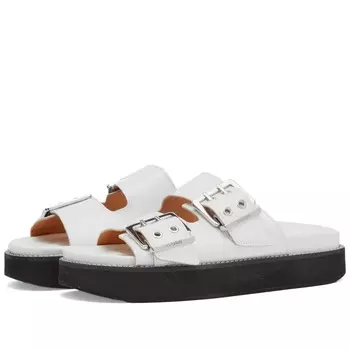 Шлепанцы GANNI Chunky Buckle Sandal