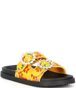 Шлепанцы GB для девочек Deja с 2 полосами (для малышей), мультиколор