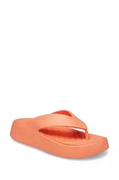 Шлепанцы Getaway с подошвой Crocs, оранжевый