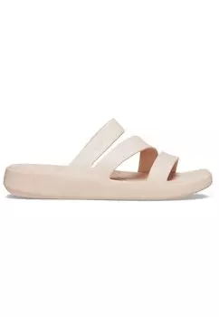 Шлепанцы GETAWAY STRAPPY Crocs, цвет quartz