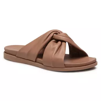 Шлепанцы Gino Rossi, коричневый