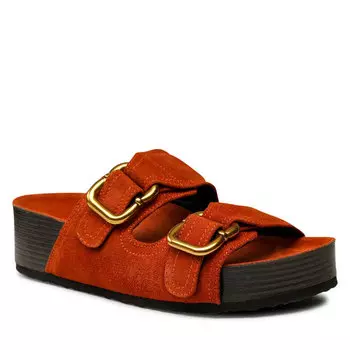 Шлепанцы Gino Rossi, оранжевый