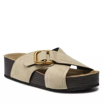 Шлепанцы Gino Rossi, зеленый