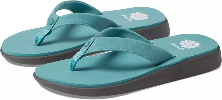 Шлепанцы Ginza Yellow Box, цвет Turquoise