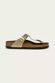 Шлепанцы Gizeh Birkenstock, золото