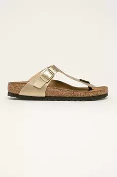 Шлепанцы Gizeh Birkenstock, золото