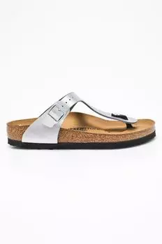 Шлепанцы Gizeh Bs Birkenstock, серебро