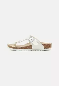 Шлепанцы GIZEH SHINY LIZARD Birkenstock, цвет wei