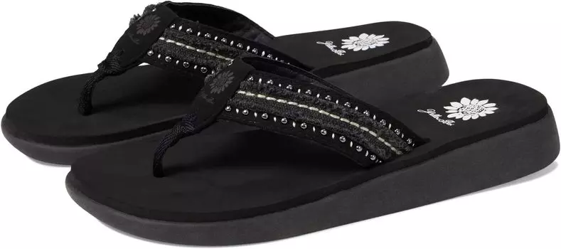 Шлепанцы Glendale Yellow Box, черный